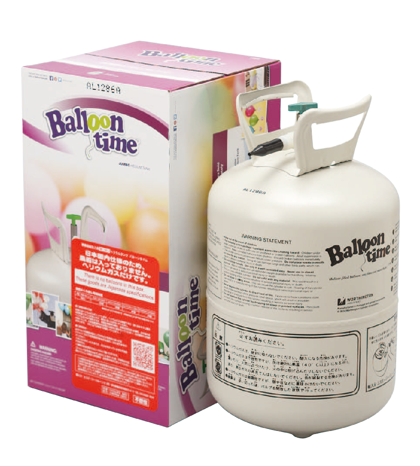 捨て方 ヘリウムガス バルーンタイム